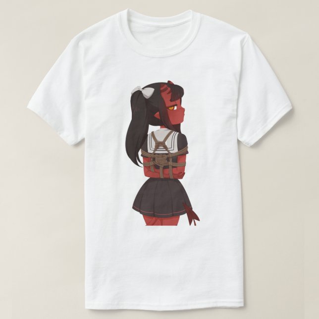 Camiseta Meru el sucubus shibari (Diseño del anverso)