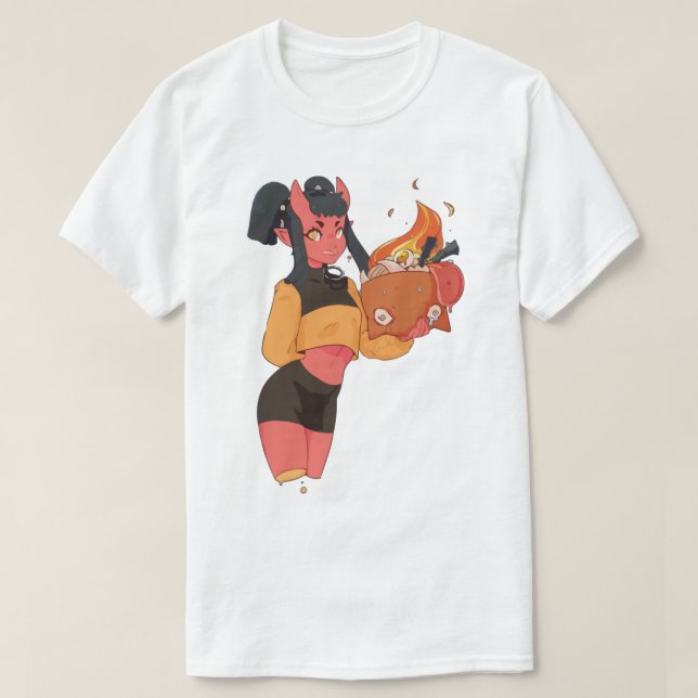 Camiseta meru the succubus          (Diseño del anverso)