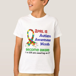 CAMISETA MES ABRIL DE LA CONCIENCIA DEL AUTISMO