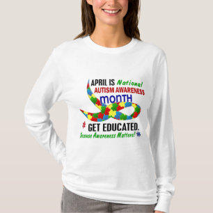 CAMISETA MES ABRIL DE LA CONCIENCIA DEL AUTISMO