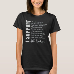 Camiseta Mes africano de historia negra apoyo a todas las m