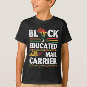 Camiseta Mes africano de la historia negra y mai educado