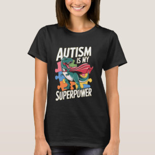 Camiseta Mes de aceptación de la conciencia del autismo Din