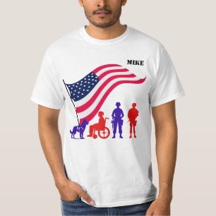 Camiseta Mes de Agradecimiento Militar Hombres