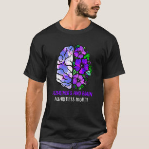 Camiseta Mes de Alzheimer y Concienciación Cerebral Concien