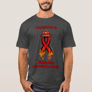 Camiseta Mes de Apreciación del Bombero