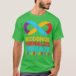 Camiseta Mes de Conciencia Autista Abrace Neurodiversidad A