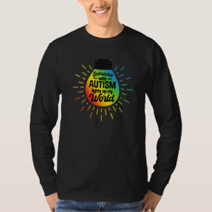 Camiseta Mes De Conciencia Autista Alguien Con Autismo