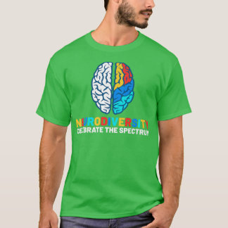 Camiseta Mes de Conciencia Autista Neurodiversidad TDAH ASD