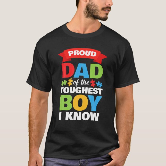 Camiseta Mes de conciencia autista significa autismo orgull (Anverso)