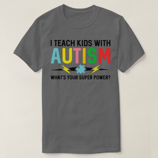 Camiseta Mes de Conciencia del Autismo Mamá Hijo autista ma (Diseño del anverso)