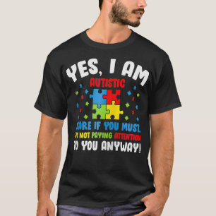 Camiseta Mes De Conciencia Del Autismo Sí Soy Una Estrella 
