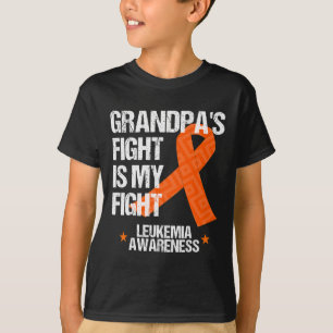 Camiseta Mes de conciencia El abuelo lucha contra el regalo