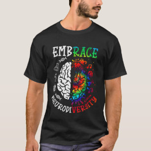 Camiseta Mes de Conciencia sobre el Autismo Abrazar la Neur