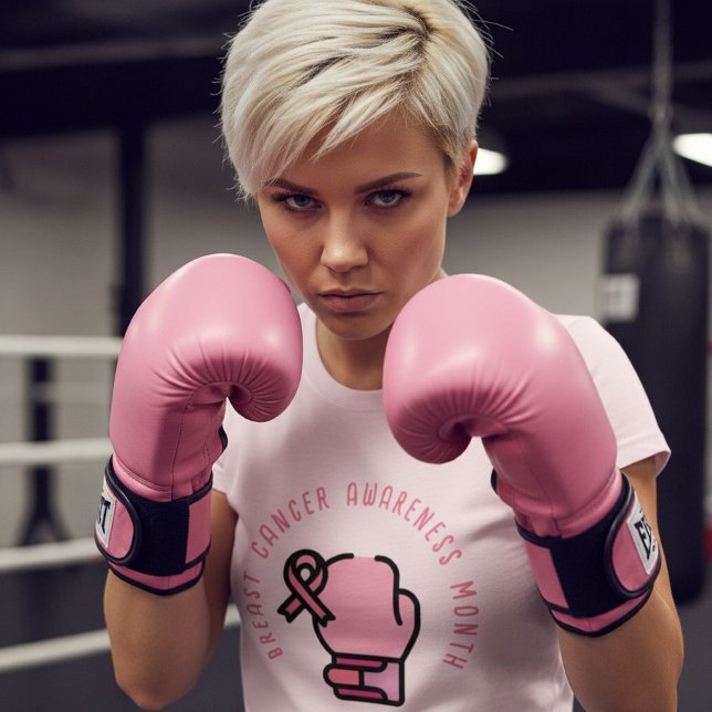 Camiseta Mes de Conciencia sobre el Cáncer de Mama (Breast Cancer Awareness Month T-Shirt.)