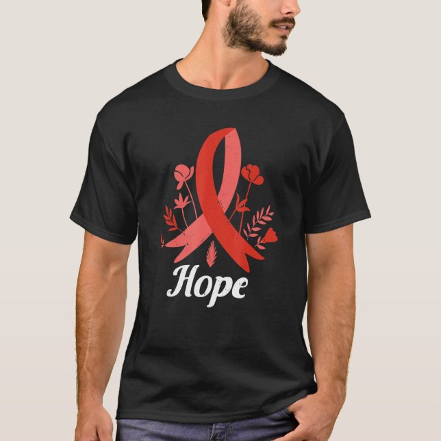 Camiseta Mes de Conciencia sobre Enfermedades Cardíacas Esp (Anverso)