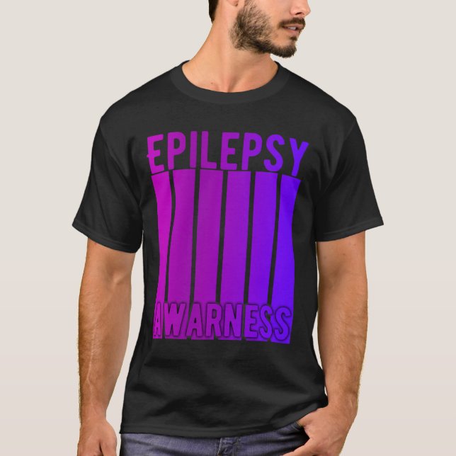 Camiseta Mes De Conciencia Sobre Epilepsia En Noviembre Usa (Anverso)
