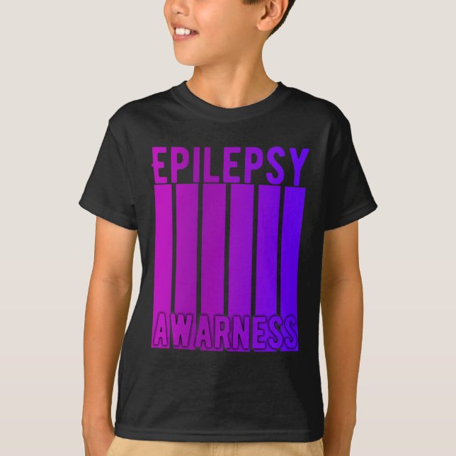 Camiseta Mes De Conciencia Sobre Epilepsia En Noviembre Usa (Anverso)