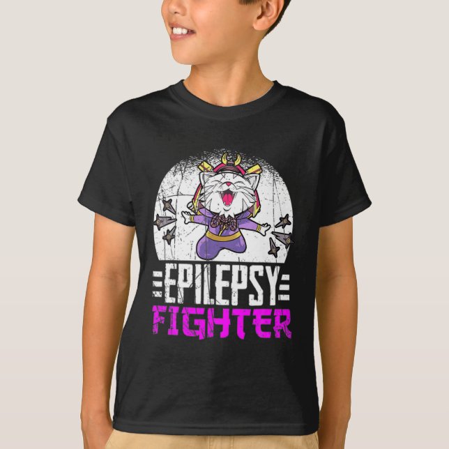 Camiseta Mes de Conciencia sobre Epilepsia Pelea por Epilep (Anverso)