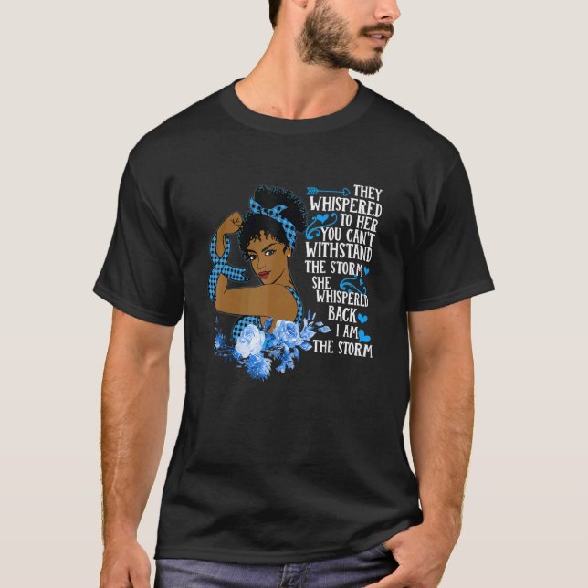 Camiseta Mes de conciencia sobre la diabetes para una poder (Anverso)