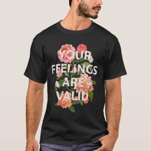 Camiseta Mes De Conciencia Sobre La Salud Sus Sentimientos