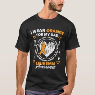 Camiseta Mes De Concienciación Apoyo Que Uso Naranja Para M