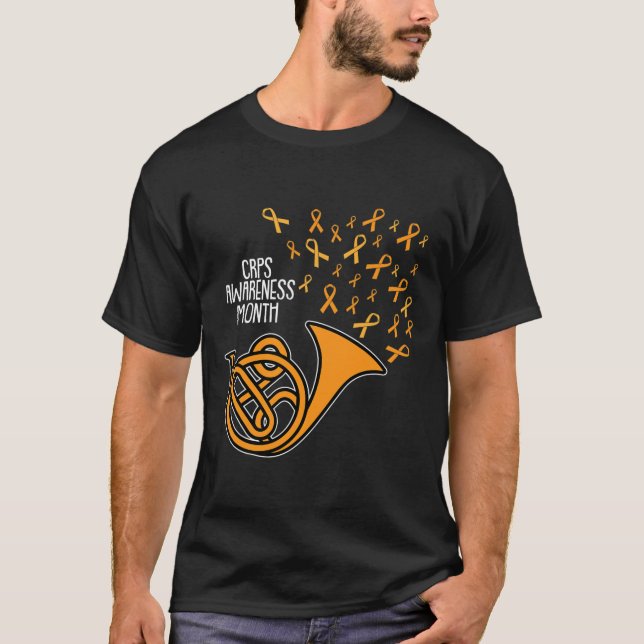 Camiseta Mes De Concienciación De Crps Complejo Síndrome De (Anverso)