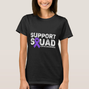 Camiseta Mes De Concienciación De Squad Lupus Para Hombres