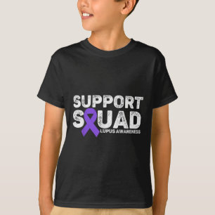 Camiseta Mes De Concienciación De Squad Lupus Para Hombres 
