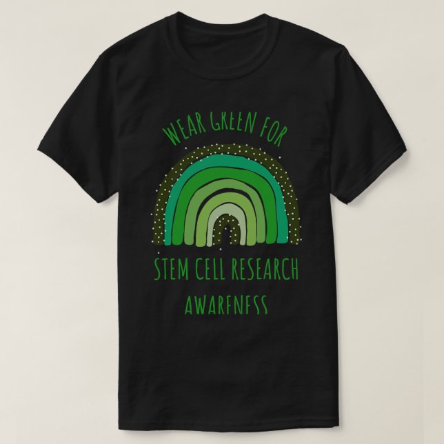 Camiseta Mes De Concienciación En Investigación De Células  (Diseño del anverso)