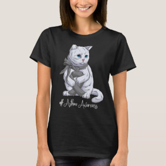Camiseta Mes de Concienciación Nacional sobre el Asma Cinta