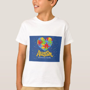 Camiseta mes de concienciación sobre el autismo