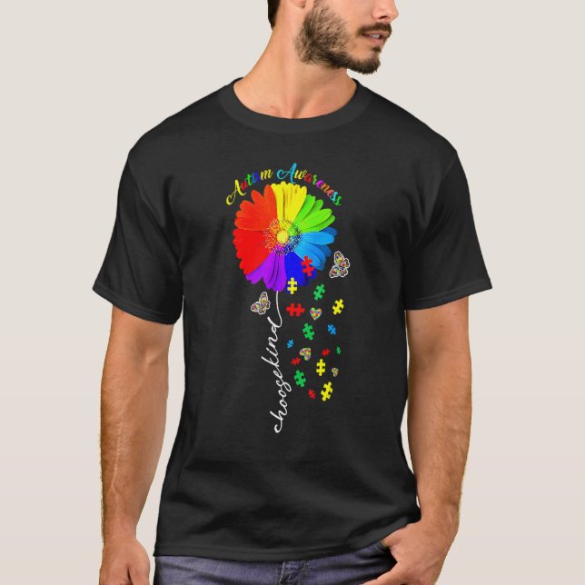 Camiseta Mes De Concienciación Sobre El Autismo Cho Ose K M (Anverso)