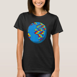 Camiseta Mes De Concienciación Sobre El Autismo De La Vida 