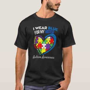 Camiseta Mes De Concienciación Sobre El Autismo Llevo Azul 