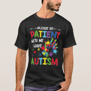 Camiseta Mes De Concienciación Sobre El Autismo, Por Favor,