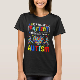 Camiseta Mes De Concienciación Sobre El Autismo, Por Favor,