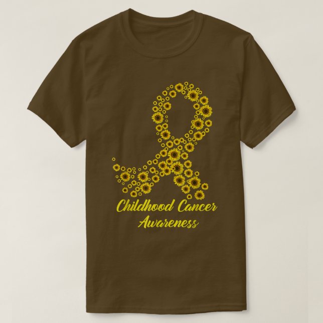 Camiseta Mes de Concienciación sobre el Cáncer Infantil Cos (Diseño del anverso)