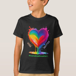 Camiseta Mes De Concienciación Sobre La Salud Mental Para H