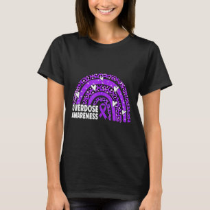 Camiseta Mes de concienciación sobre la sobredosis arcoíris