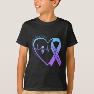 Camiseta Mes De Concienciación Sobre Prevención Del Suicidi