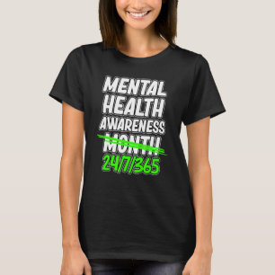 Camiseta Mes de Concienciación sobre Salud Mental Apoyo a l