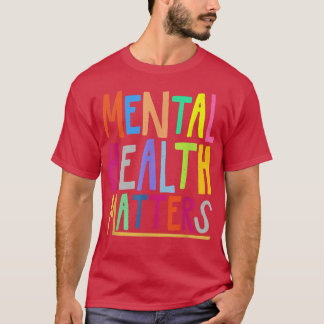 Camiseta Mes de Concienciación sobre Salud Mental Asuntos d