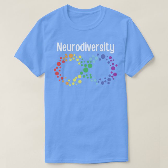 Camiseta Mes de concientización de autismo sobre neurodiver (Diseño del anverso)