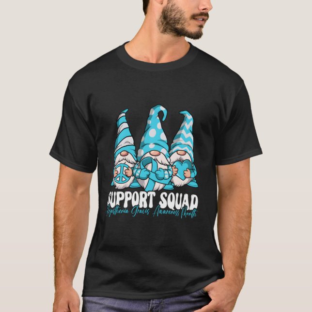 Camiseta Mes de concientización de Gravis Squad Myasthenia  (Anverso)