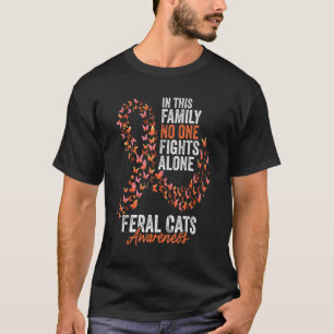 Camiseta Mes de concientización de los gatos ferales maripo