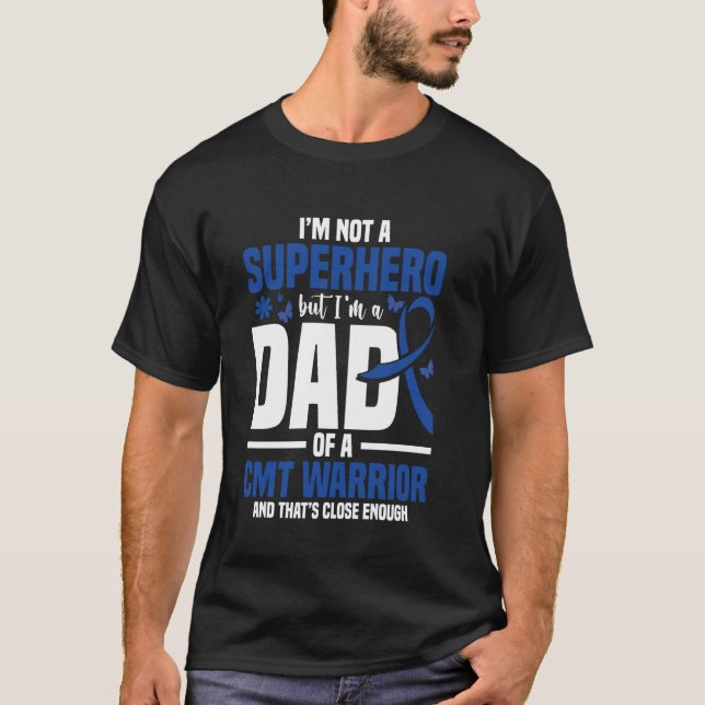 Camiseta Mes de concientización Guerra de superhéroe de com (Anverso)