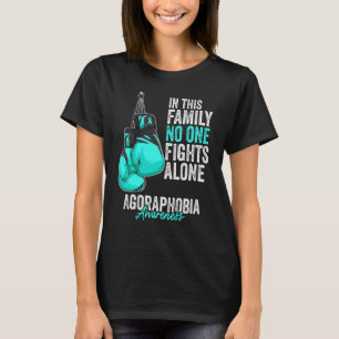 Camiseta Mes de concientización sobre agorafobia Guantes de