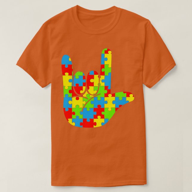 Camiseta Mes de concientización sobre autismo 4 (Diseño del anverso)