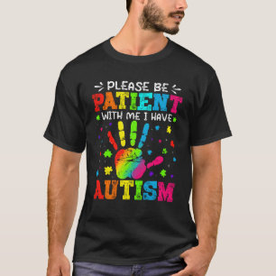 Camiseta Mes de concientización sobre autismo manual Hombre